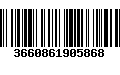 Código de Barras 3660861905868