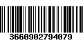 Código de Barras 3660902794079