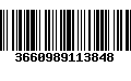 Código de Barras 3660989113848