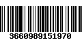 Código de Barras 3660989151970