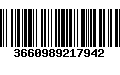 Código de Barras 3660989217942