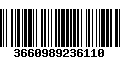 Código de Barras 3660989236110