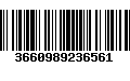 Código de Barras 3660989236561