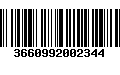 Código de Barras 3660992002344