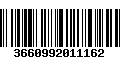 Código de Barras 3660992011162