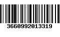 Código de Barras 3660992013319