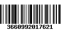 Código de Barras 3660992017621