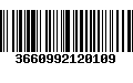 Código de Barras 3660992120109