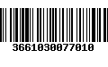 Código de Barras 3661030077010