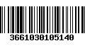 Código de Barras 3661030105140