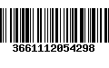 Código de Barras 3661112054298