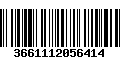 Código de Barras 3661112056414