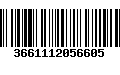 Código de Barras 3661112056605