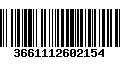 Código de Barras 3661112602154