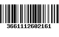 Código de Barras 3661112602161