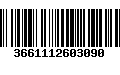 Código de Barras 3661112603090