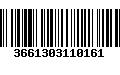 Código de Barras 3661303110161