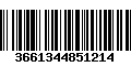 Código de Barras 3661344851214