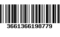 Código de Barras 3661366198779