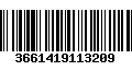 Código de Barras 3661419113209