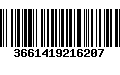 Código de Barras 3661419216207