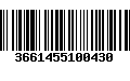 Código de Barras 3661455100430