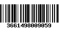 Código de Barras 3661498009059