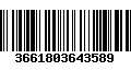 Código de Barras 3661803643589