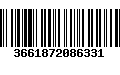 Código de Barras 3661872086331