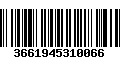 Código de Barras 3661945310066