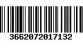 Código de Barras 3662072017132