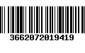 Código de Barras 3662072019419