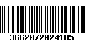 Código de Barras 3662072024185