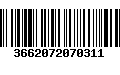 Código de Barras 3662072070311