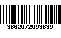 Código de Barras 3662072093839