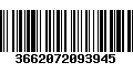 Código de Barras 3662072093945