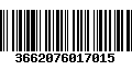 Código de Barras 3662076017015