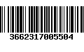 Código de Barras 3662317005504