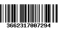 Código de Barras 3662317007294