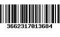 Código de Barras 3662317013684