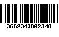 Código de Barras 3662343002348