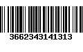 Código de Barras 3662343141313