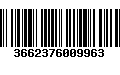 Código de Barras 3662376009963