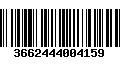 Código de Barras 3662444004159