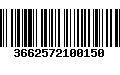 Código de Barras 3662572100150