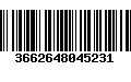 Código de Barras 3662648045231