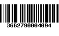 Código de Barras 3662790004094