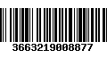 Código de Barras 3663219008877