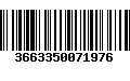 Código de Barras 3663350071976