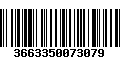 Código de Barras 3663350073079